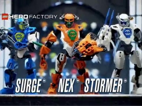 Lego Hero Factory : Nex 2.0 vs Drilldozer