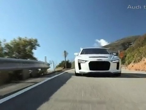 Audi quattro concept Malibu Drive