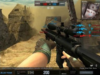 Hacker.  Aim bot , wallhacker..