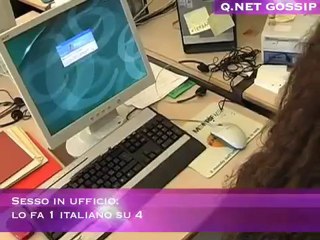 Sesso in ufficio: lo fa 1 italiano su 4
