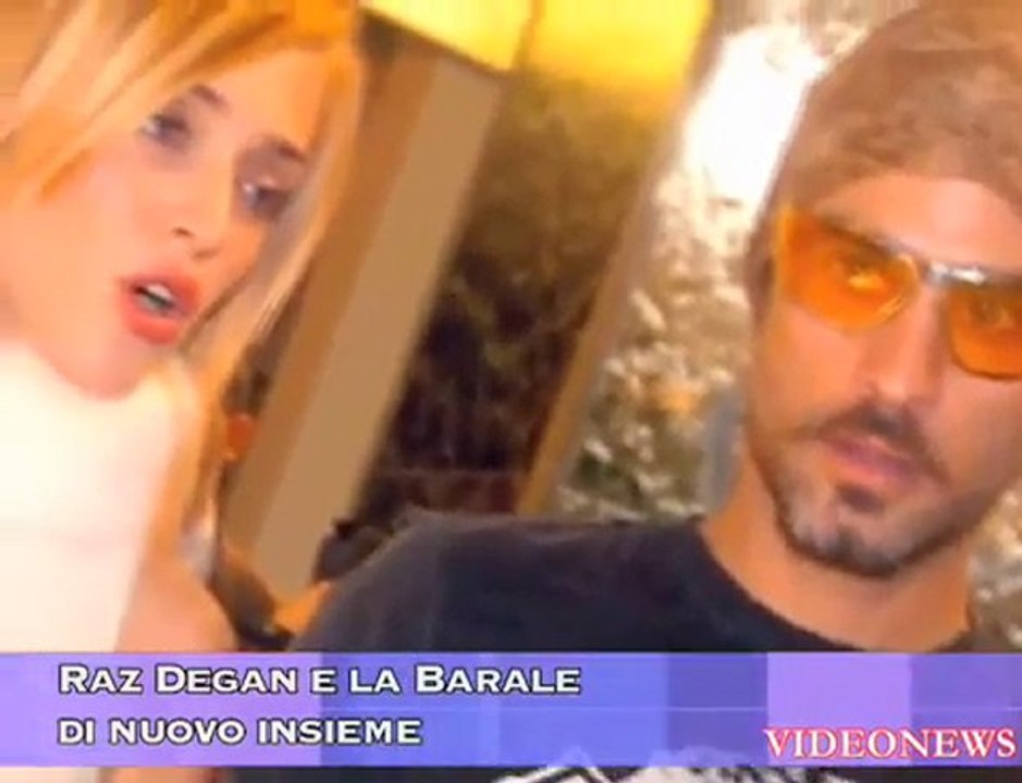 Raz Degan e la Barale di nuovo insieme