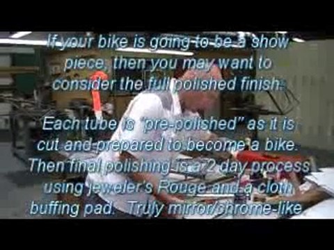 Lynskey Performance Titanium Race Bike - Frame Finishes