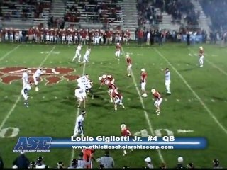 Lou Gigliotti Jr. #4 QB Copley High School Ohio