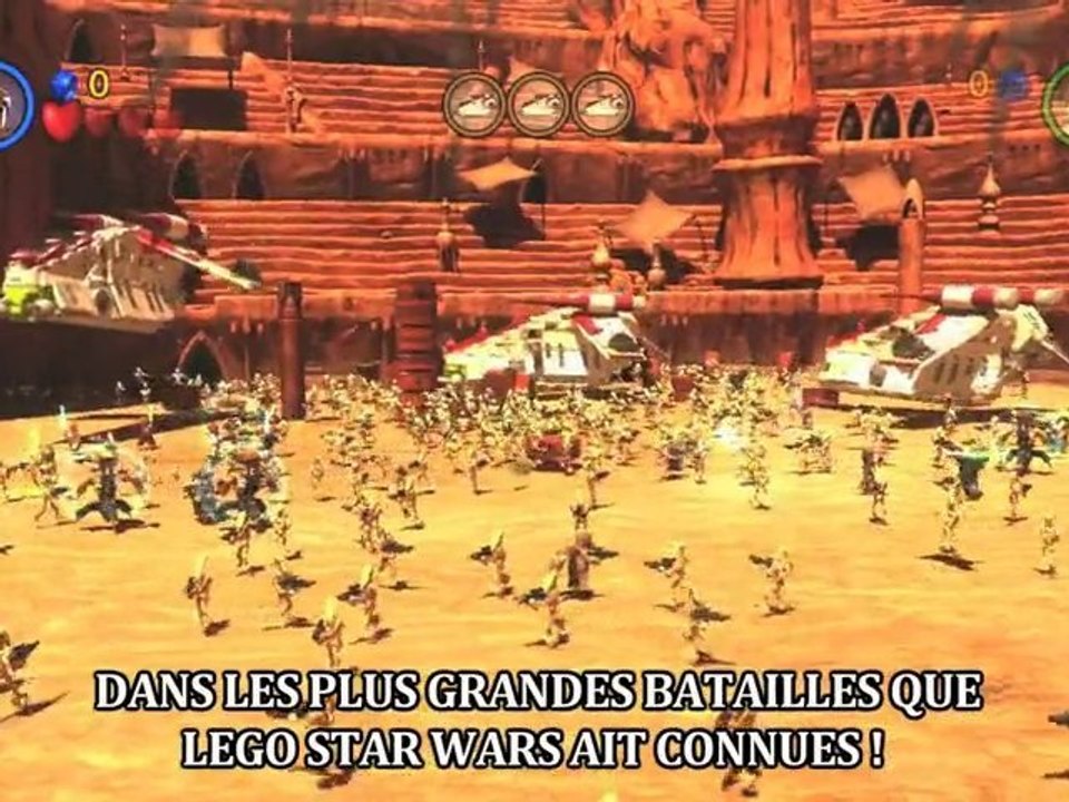 Lego Star Wars 3-The Clone Wars - Trailer de pré-lancement
