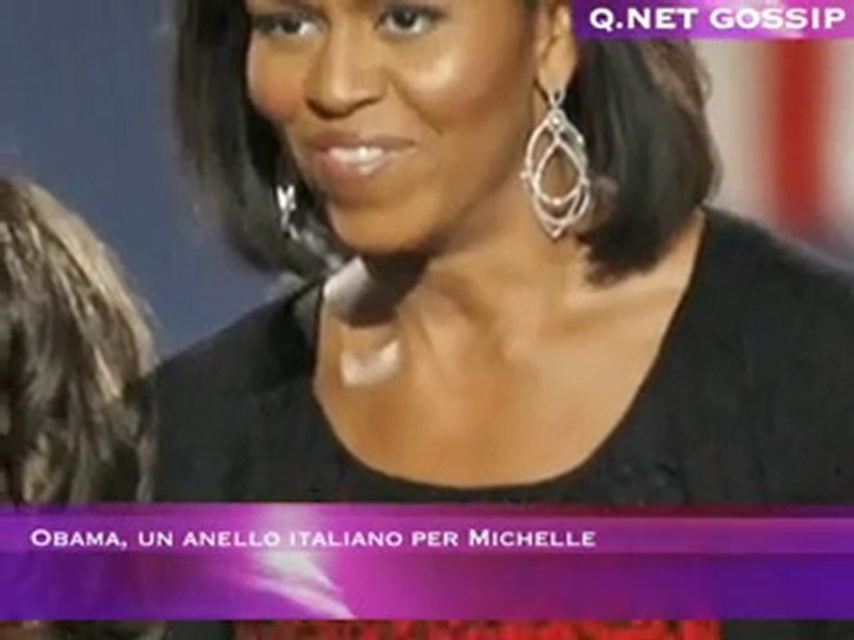 Obama, un anello italiano per Michelle