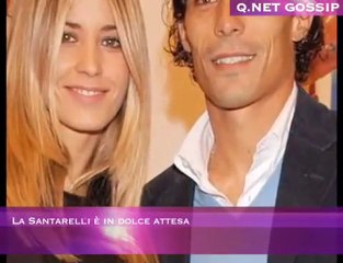 La Santarelli è in dolce attesa