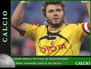 Juve negli ottavi di Champions - Una grande viola in Uefa