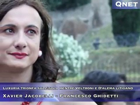 Luxuria trionfa sull'isola mentre Veltroni e D'alema litigan