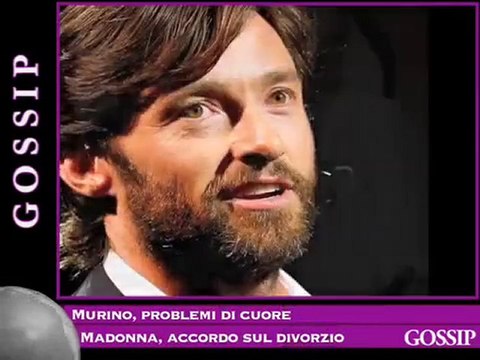 Murino, problemi di cuore - Madonna, accordo sul divorzio