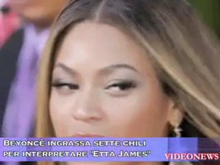 Beyoncè ingrassa sette chili per interpretare "Etta James"