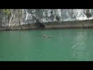 Deep Water Soloing Ha Long Bay