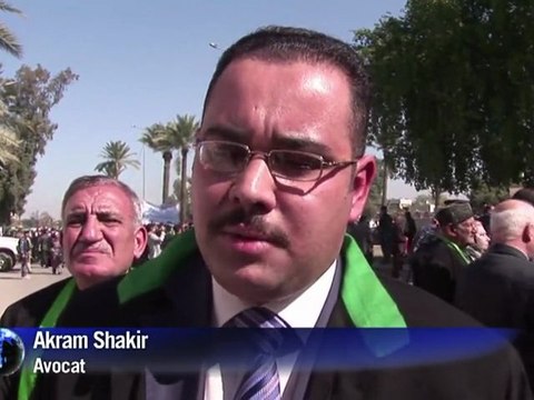 Irak: des avocats manifestent contre le gouvernement