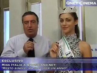 ESCLUSIVO, Miss Italia a Quotidiano.net