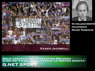 Solo abbonati per Fiorentina-Bologna