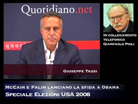 McCain e Palin lanciano la sfida a Obama