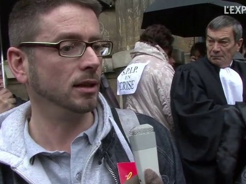 Les magistrats se mobilisent à Versailles