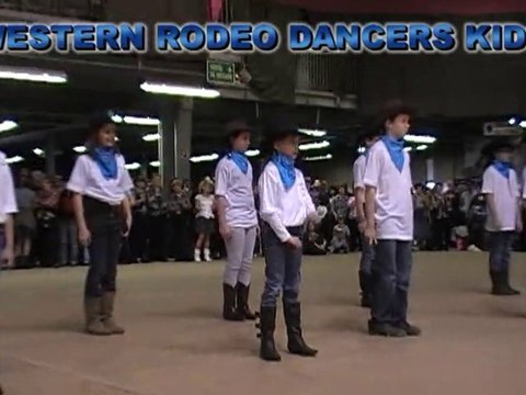 SALON COUNTRY CERGY PONTOISE 2011- WESTERN DANCERS KIDS