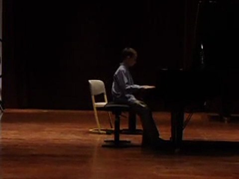 Nathanaël danses espagnoles granados février 2011 audition