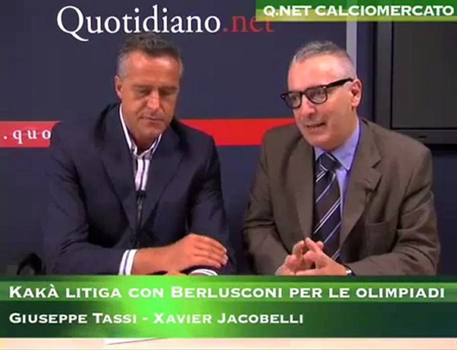 Kakà litiga con Berlusconi per le olimpiadi