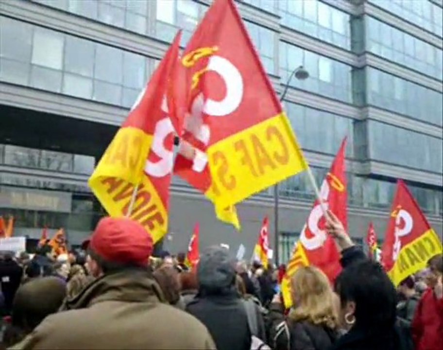 Sécu : manif 8 février 2011 à Paris