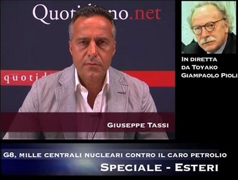 G8, 1000 centrali nucleari contro il caro petrolio