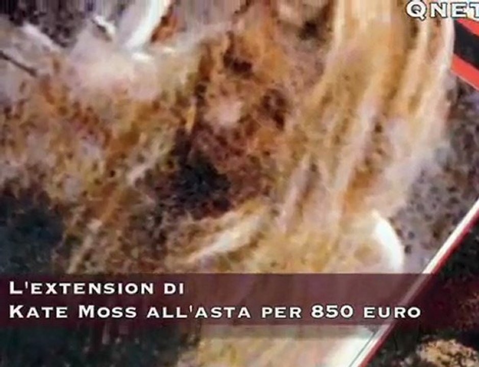 L'extension di Kate Moss all'asta per 850 euro