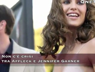 Non c'è crisi tra Affleck e Jennifer Garner