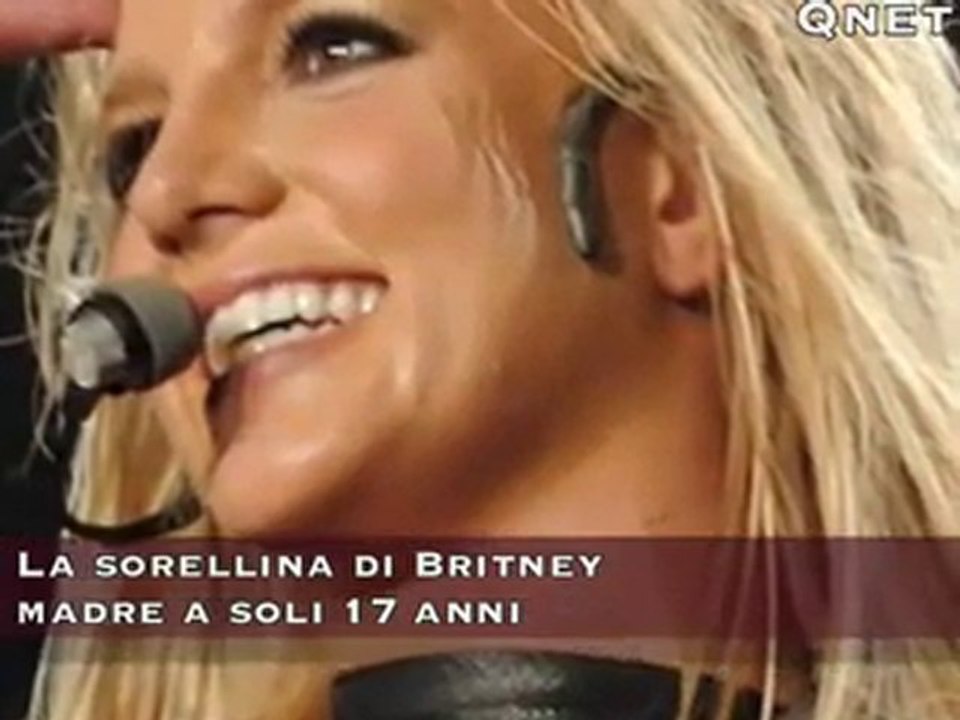 La sorellina di Britney madre a soli 17 anni