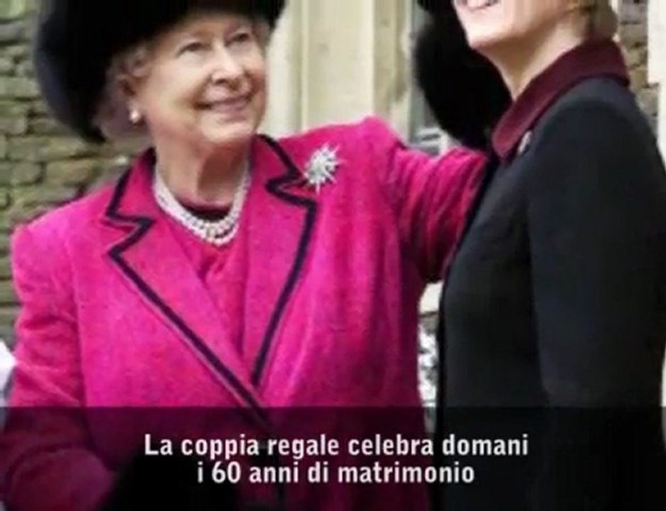 Nozze di diamante per la regina Elisabetta e Filippo