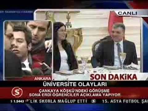 Burak Bahadır (Köşk Sonrası Basın Açıklaması)