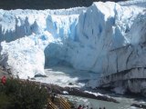 Le Glacier Perito Moreno en mouvement