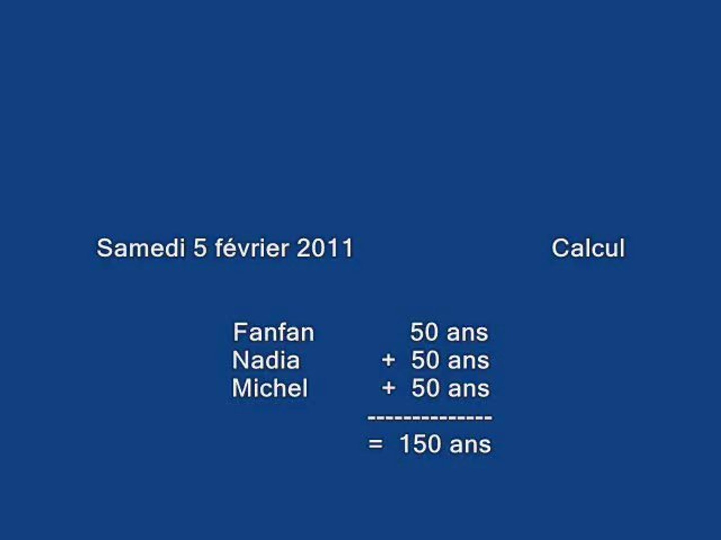 Chanson Pour Les 50 Ans De Fanfan Nadia Et Michel Video Dailymotion