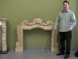 StoneBella, wood fireplace mantels, stone fireplace surround