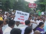 Sri Lanka Opposition Party Protests Jailing of General