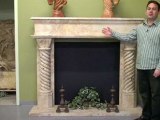 StoneBella, carved fireplace mantels, fireplace hearth