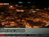 Al Jazeera reporta incremento de manifestantes arribando a Plaza Tahrir