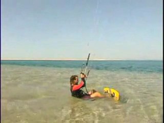 Kitesurf Tow Up - 130 feet high
