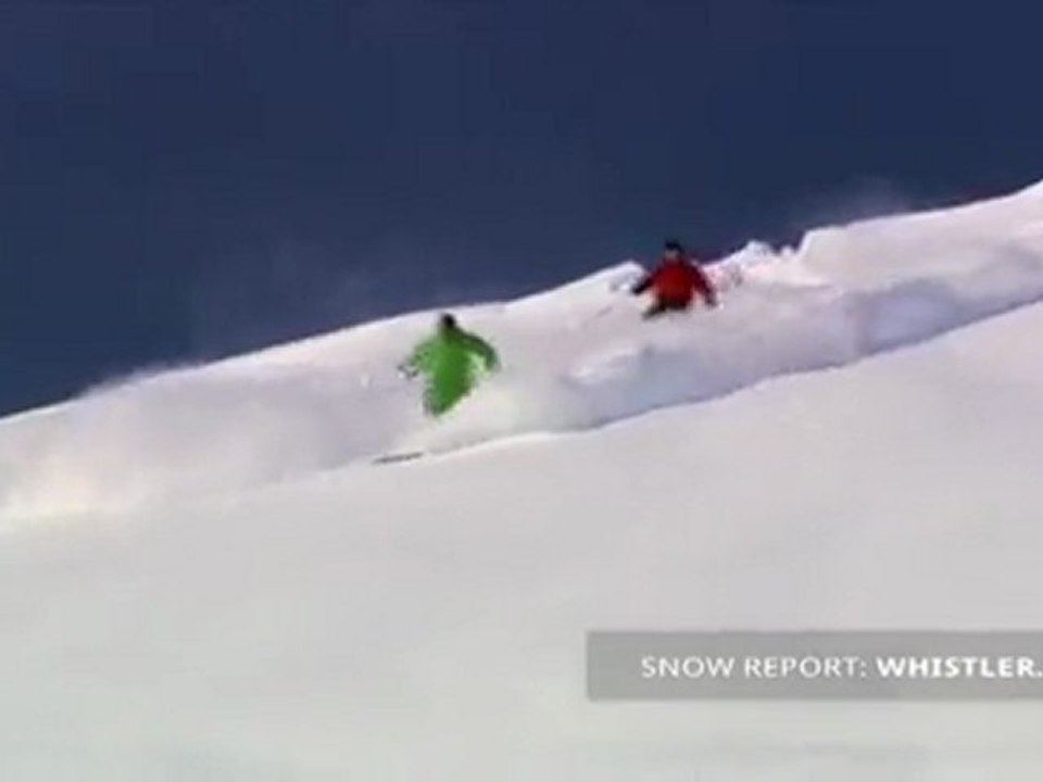 Snowing in Whistler!