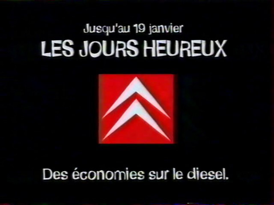Publicité Citroën 1997