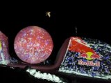 Skiers and Snowboarders - Interactive Art On Snow At Red Bull Off The Planet