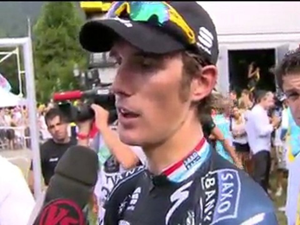 Tour de France - Andy Schleck on Alberto Contador