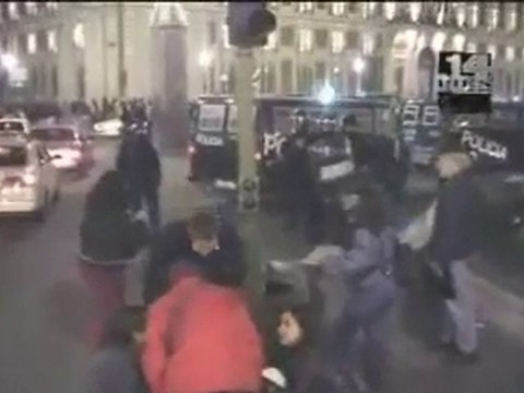 Brutalité policière Madrid