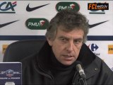 La réaction de Christian Gourcuff après Lorient / Metz (CdF)