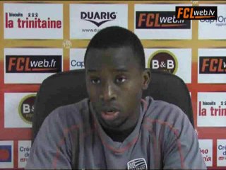 L'interview de Sigamary Diarra avant Lorient / Caen