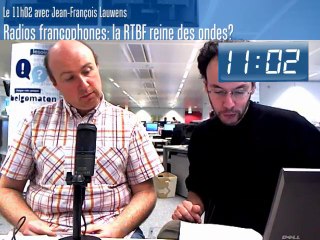 Le 11H02 : la RTBF reine des ondes?