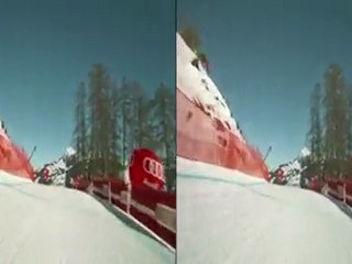 The world's toughest downhill ski course - Tne Hahnenkamm