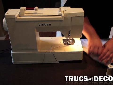 Le point zig zag à la machine à coudre par TrucsetDeco.com