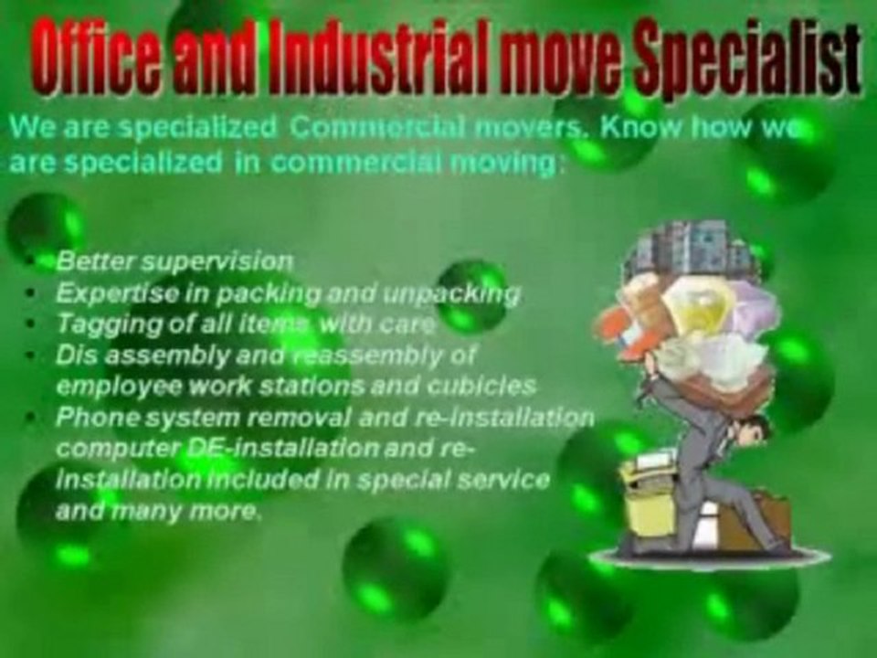 Moving Services Offered By California Moving Company