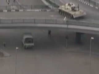 Egitto - Carri armati per le strade cittadine