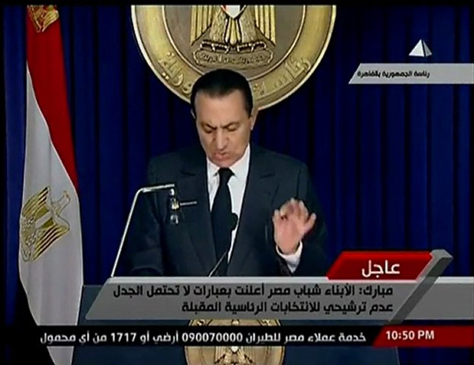 Kryzys w Egipcie. Mubarak nie ustąpi